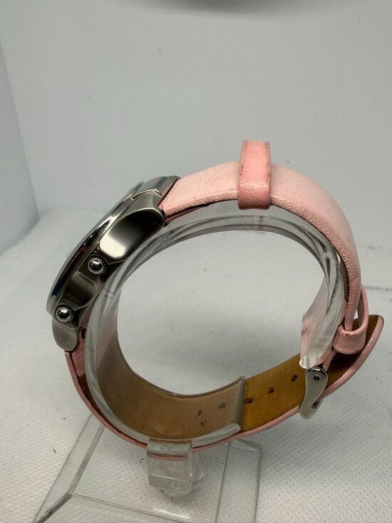 Philip Stein Teslar Women Dual Dial White Roman Pink Leather Bracelet Watch main image 10